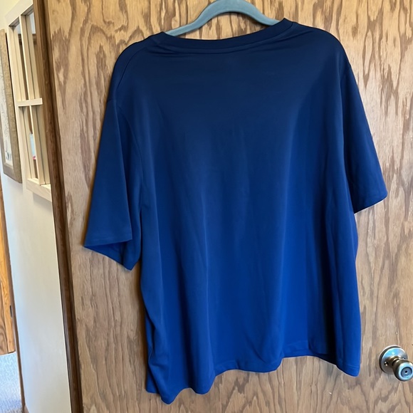 Reebok Logo T-Shirt Batik Blue Plus Size 3X - Picture 9 of 9